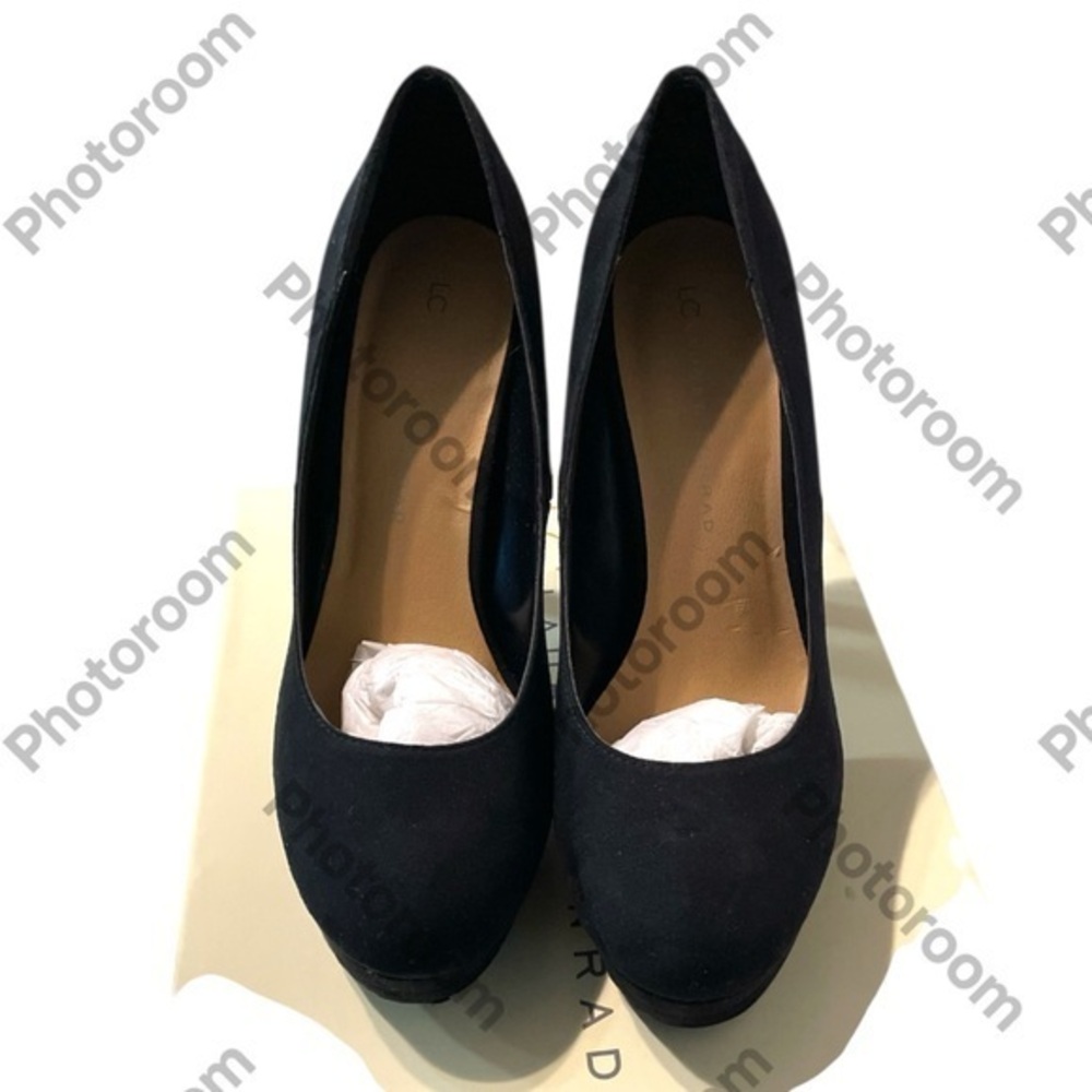 LC Lauren Conrad Black Heels Classic Design
